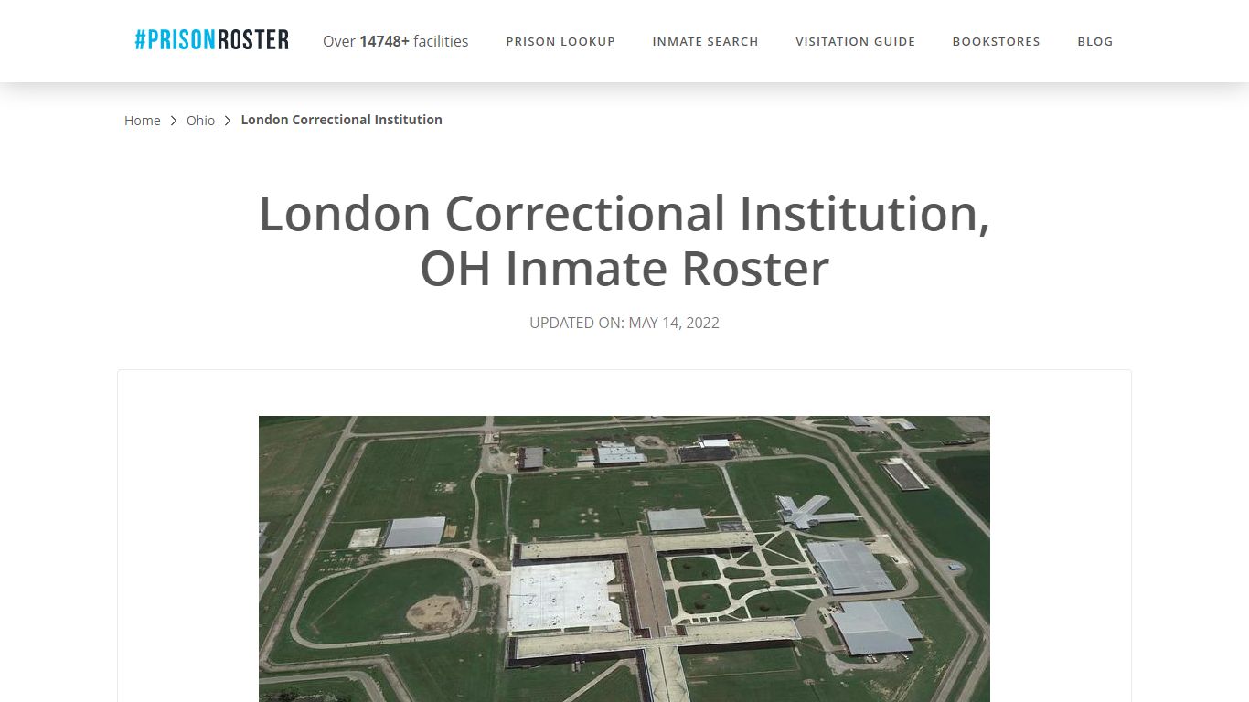 London Correctional Institution, OH Inmate Roster